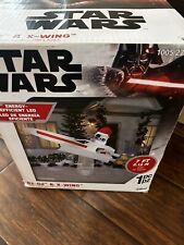 Star Wars R2D2 X-WING 7' Fighter Christmas Airblown Inflatable Yard Disney picture