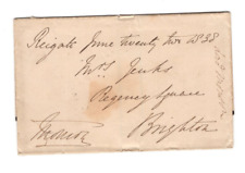 Frederick John Monson, 5th Baron Signed Envelope 1838 / Autographed picture