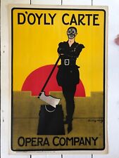 1920 D'OYLY CARTE OPERA CO. vintage poster 'Yeoman of the Guard' - Dudley Hardy  picture