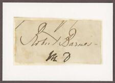 ROBERT BARNES (1817-1907) autograph cut | English Obstetric Physician - signed picture