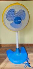 RARE 35” FISHER PRICE 3 Speed Oscillating Fan Duracraft Corp CHILD SAFETY BLUE picture