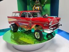 Vintage 1/25 model Highly Detailed Hotrod Rat 57 Chevy NOMAD The Old Pro Rwb Bgs picture