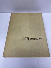 1970-1971 Concord, California MUSKET yearbook signed pages picture