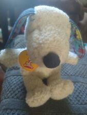 NWT FLAWLESS Wool Denim Ears Snoopy Plush Hallmark Exclusive Peanuts 2012 RARE picture