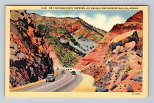Bakersfield CA-California, On The Ridge Route, Antique, Vintage Postcard picture
