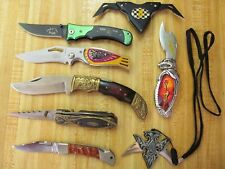 Lot of 8 Assorted Pocket Knives picture