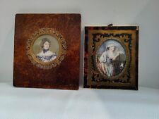 2 Vintage French Portraits of Ladies picture