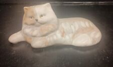 Sweet Adorable Vintage 1970s Ceramic Calico Cat Kitten picture