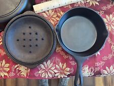 No. 4 Lodge Three Notch Cast Iron Skillet With Lid picture