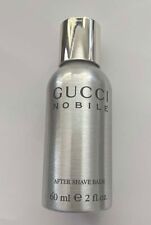 Vintage GUCCI Nobile After Shave Balm 2 Fl Oz / 60 ml Aluminum Bottle picture