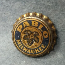 PABLO Near Beer Cork Crown Top Bottle Cap Pabst Brewing Co. Milwaukee WI 1920's picture