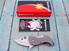 NOS SPYDERCO C256TIP POCHI CMP S45VN TAICHUNG RIL LOCK POCKET KNIFE KNIVES TOOLS picture