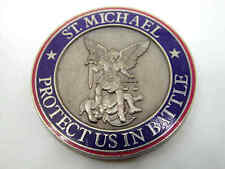 SPRING HILL KANSAS POLICE ST. MICHAEL CHALLENGE COIN picture