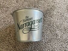 Vintage Narragansett Beer Metal Bucket Made In The USA picture