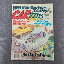 CARtoons, May/June1983, Petersen Publishing, includes both iron ons picture
