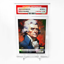 THOMAS JEFFERSON Card 2023 GleeBeeCo Holo Figures Slabbed #TJP1-L Only /49 picture