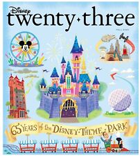 Disney D23 twenty-three Magazine Disney Parks 65 Years + Postcard Set Fall 2020 picture