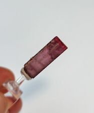 Cranberry Red Rubellite Tourmaline Terminated Crystal - Oceanview Mine, CA 3.98g picture