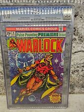 NEW COSTUME Warlock #9 Key Issue Collector CGC Grade 9 picture