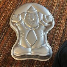 Wilton Juggling Clown Cake Pan Mold Aluminum 2105-572 Vintage 2000 Used Birthday picture