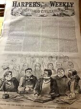 1858 HARPER’S WEEKLY ORIGINAL COMPLETE NEWSPAPER ~ WONDERFUL PRINTS picture