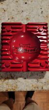 SUPER COOL CAO BRIGHT RED FLATHEAD CYLINDER HEAD HEAVYDUTY ASHTRAY picture