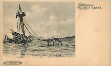 Postcard C-1905 Spanish American War military wreck of main battleship 24-5459 picture