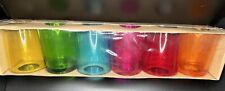 6 Color Glass Rainbow Shot Glasses IKEA NEW In Package picture