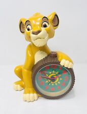 The Lion King Simba Clock 1994 Wonderland Music Company - Working picture