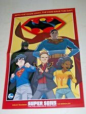 Super Sons Polarshield Project Promo Poster 11 x 17 DC Zoom 2019 Jon Kent Damian picture