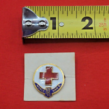 WWII/2 US Home Front ARC WWII sterling marked maker marked pin on card. picture