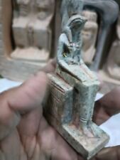ANCIENT EGYPTIAN ANTIQUITIES EGYPTIAN Statue Of Gods Horus Of Falcon Egyptian BC picture