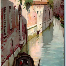 c1920s Venice, Italy Painting Print Artistic Lithograph Color Postcard Nice A206 picture