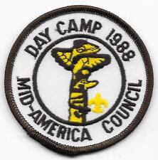 1988 Cub Day Camp Mid-America Council Boy Scouts of America BSA picture