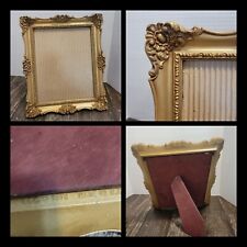 Vintage IIC Ornate Gold Scroll 8x10 Picture Frame 1976 Hollywood Regency  picture