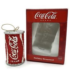Kurt Adler Coca-Cola Can Christmas Holiday Ornament picture