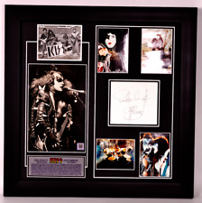 *KISS*- GENE SIMMONS & PAUL STANLEY *Signed Display ACA (LOA) One-of-a-Kind picture