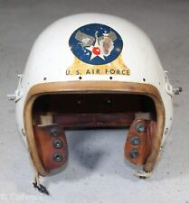 US Korean War P-1B USAAF Air Force 1954 Jet Pilot Flight Helmet. Incomplete. picture