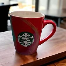Starbucks 10oz Red Multicolor Design Mug picture