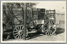 RPPC Postcard Tombstone AZ Freight Wagon Bisbee to Tuscon Arizona in the 1880s picture
