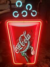 Vintage Evertron Coca-Cola Classic /Coke Neon Light *RARE - HTF - WORKS* picture