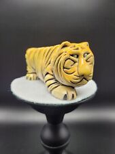 Vintage Artesania Rinconada Tiger Handmade Pottery Uruguay Signed picture