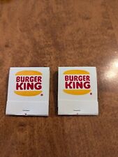 Vintage Matchbook Burger King Matches Unstruck (2) picture