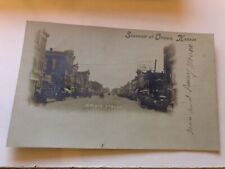KS Ottawa Kansas RPPC Real Photo Souvenir of  Postcard UDB 1906 Postcard picture