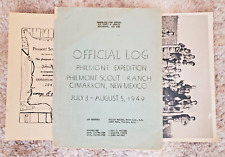 BOY SCOUT LOT- 1949 PHILMONT SCOUT RANCH, CIMARRON NEW MEXICO-BSA, MIDDLETOWN NY picture