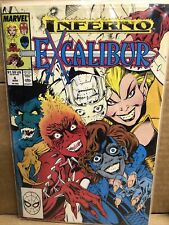 Excalibur #6 Inferno Marvel Comics  1989 picture