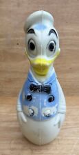 Vintage Walt Disney Donald Duck Plastic Figure/Bowling Pin: Height 8 1/4