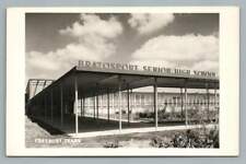 Brazosport Senior High School FREEPORT Texas RPPC Vintage Brazoria Photo 1950s picture