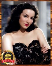 Maria Felix - Italian Actress 1947 - Colorized Restored - Metal Sign 11 x 14 picture