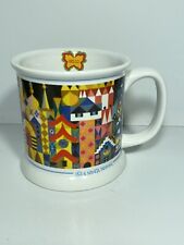 Disneyland Cup Mug Park 45th Anniversary It's A Small World 2011 Mary Blair HTF picture